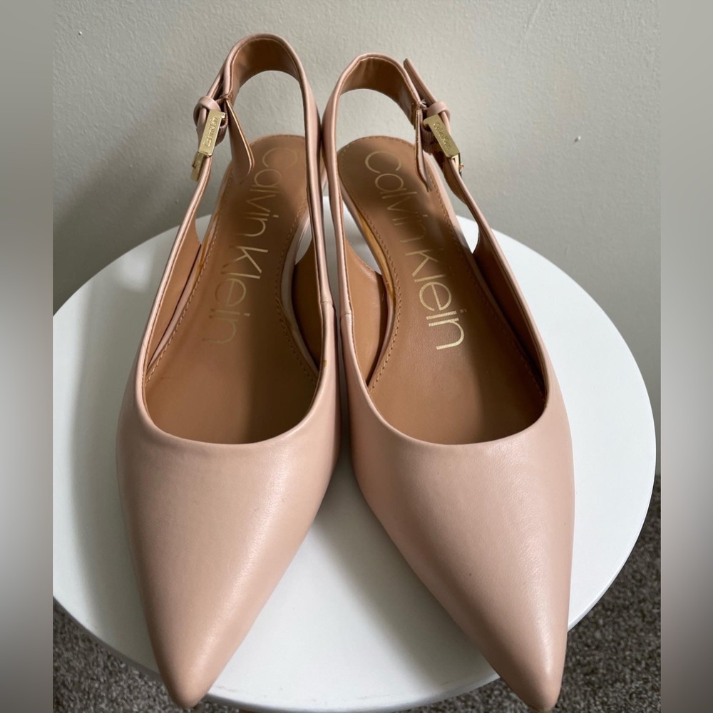 Calvin Klein slingback shoes